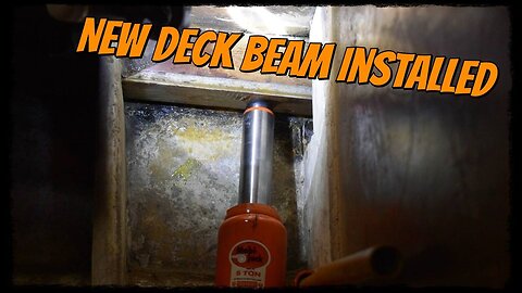 S03E17 New deck beam and faring and sanding