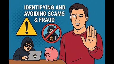 Avoiding Scams & Fraud in Finance (part 17 of 20)