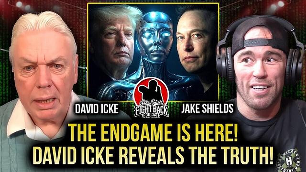 "David Icke Discusses Trump, Elon Musk & AI: Insights From Jake Shields' Fight Back"