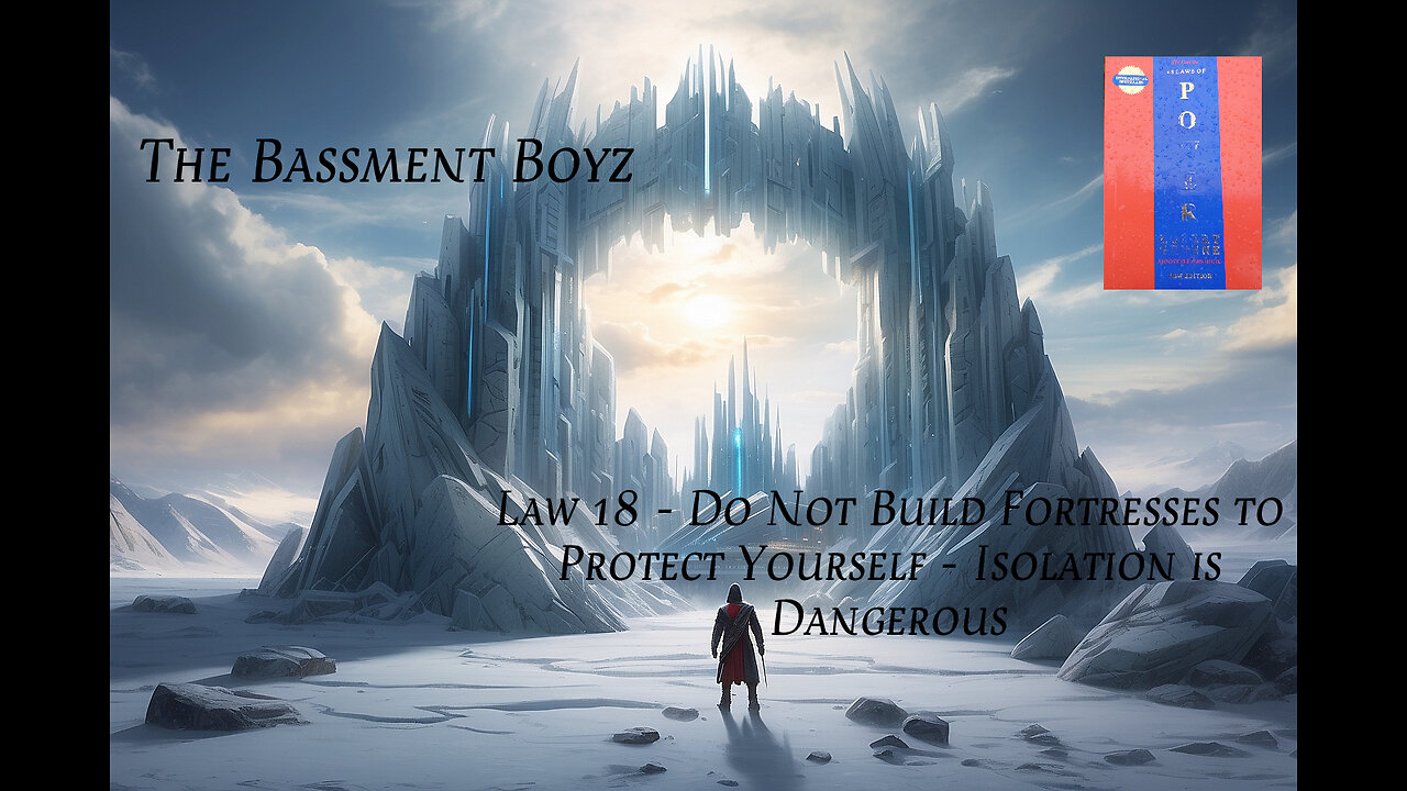 Law 18 - Do Not Build Fortresses to Protect Yourself - Isolation is Dangerous