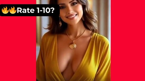 🔥 Rate Her Body in This Sexy Yellow Outfit 1-10? 😍 Supermodel 4K