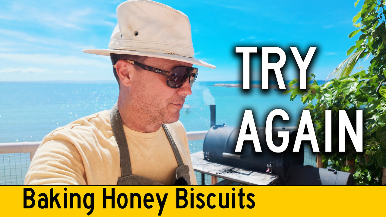 Baking Honey Biscuits In My Barbecue Grill Didn't Go As Planned