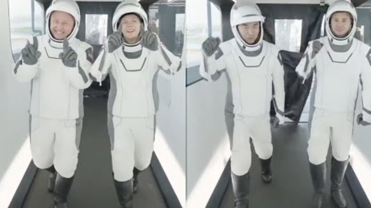 NASA's SpaceX Crew-11 astronauts enter the Dragon spacecraft for 2nd launch attempt