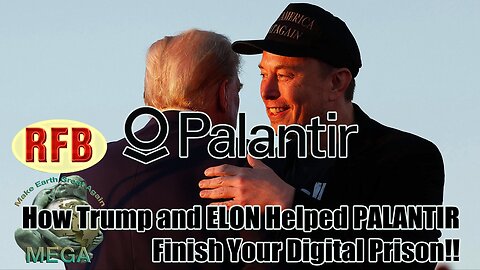 Trump’s Palantir-Powered Surveillance Is Turning America Into a Digital Prison | How Trump and ELON Helped PALANTIR Finish Your Digital Prison!!