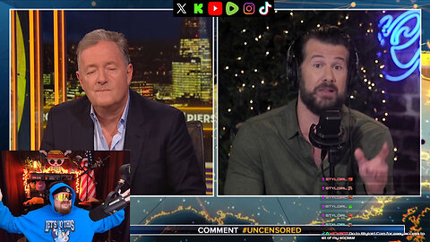 FULL Reaction: Piers Morgan's Uncensored Moment With Steven Crowder