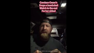 "We need to start praying for Candace", before "over my dead body" becomes a reality