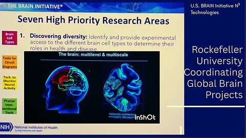 Rockefeller University Coordinating Global Brain Projects U.S. BRAIN Initiative N³ Technologies