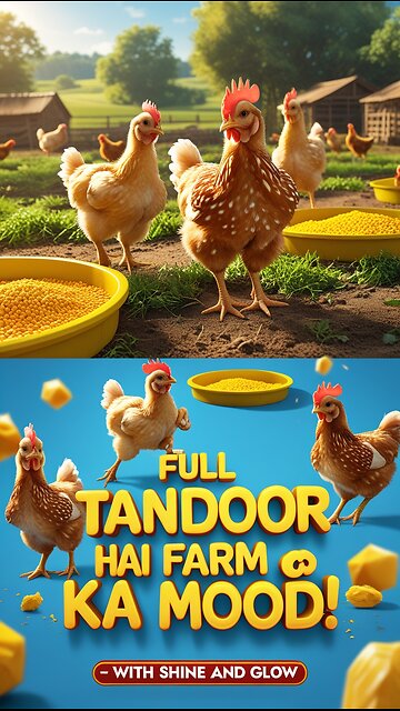 "Full Mood On! These Chickens Know How to Party 🐔💃"