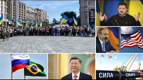 New Maidan in Kiev - End of Ze. SMO Progress. Armenia - Destabilization. BRICS. Russia - China