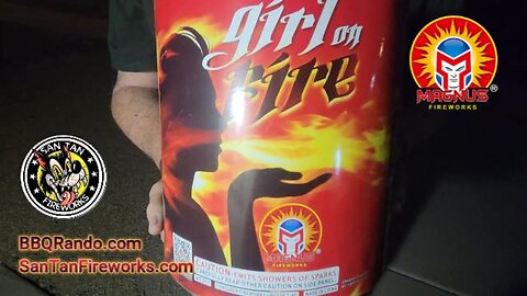 Girl on Fire 🔥 Magnus Fireworks