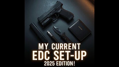 My Current EDC Set-Up 2025 Edition!