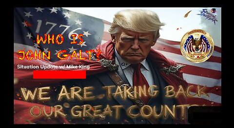 PATRIOT UNDERGROUND W/ WEEKLY COMMS & Q DROP DECODE W/ MIKE KING. WHO IS John Galt, SGANON