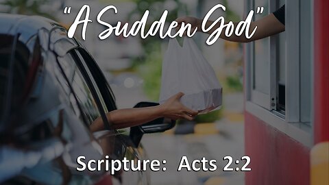 A Sudden God