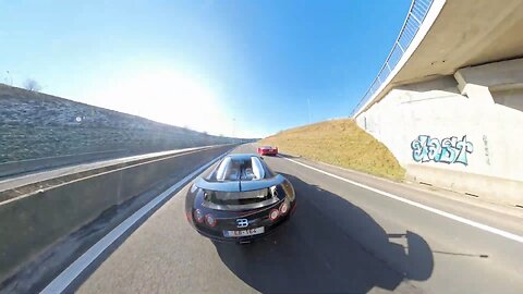 FDRX - Pressure | Bugatti Veyron & Ferrari F40 | NightDrive Wave Music