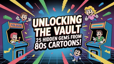 🧠 25 Forgotten 80s Cartoons That’ll Blow Your Mind!