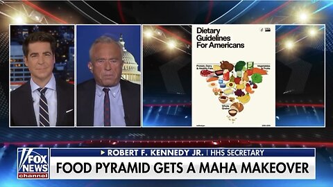 RFK JR says the NEW FOOD PYRAMID is a “GAME-CHANGER”