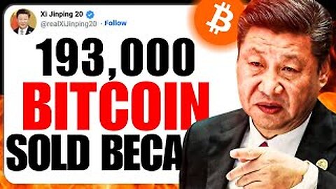 Did Donald Trump FORCE China To Sell $200B of Bitcoin?!