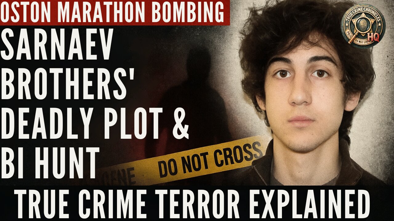 Boston Marathon Bombing 🇺🇸: Tsarnaev Brothers’ Deadly Plot & FBI Hunt | True Crime Terror Explained