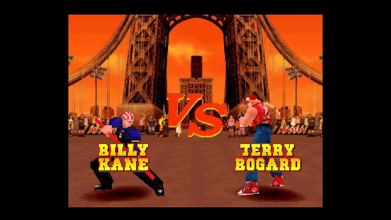 Fatal Fury Wild Ambition Billy vs Terry