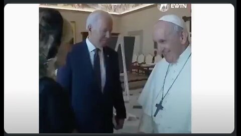 Rumor Is That Joe Biden Pooped Himself At Vatican Meeting
