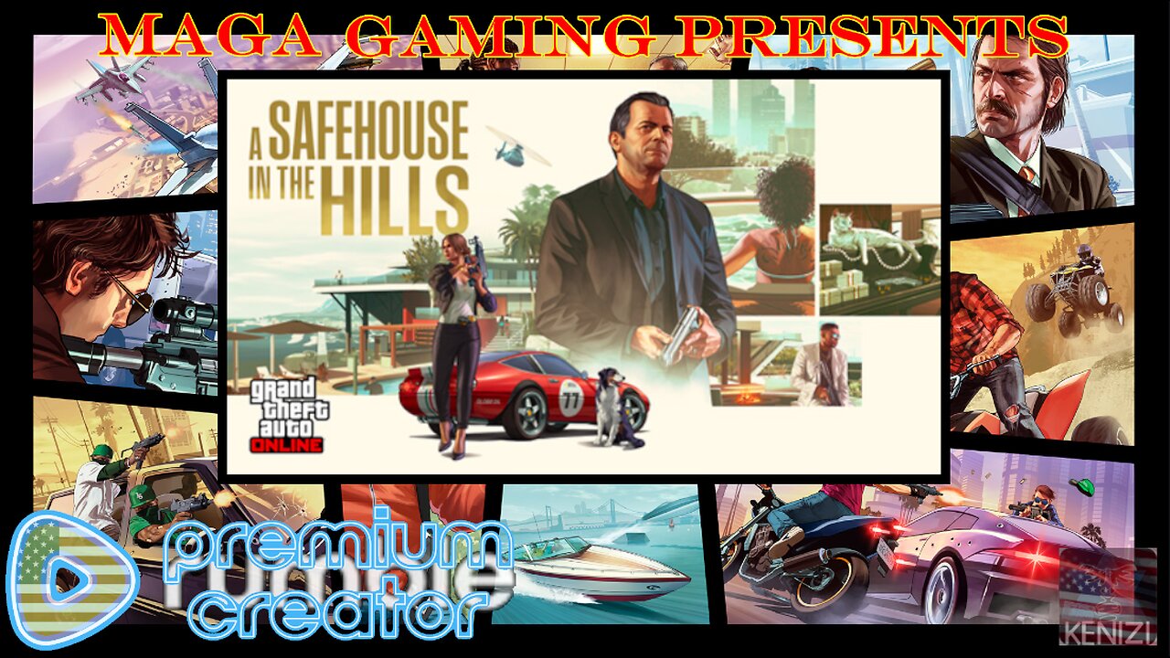 GTAO [Enhanced] - A Safehouse In The Hills: Wednesday