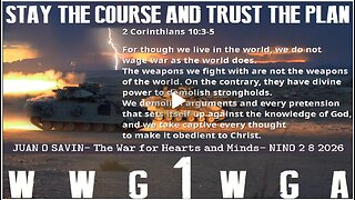 JUAN O SAVIN- The War for Hearts and Minds- NINO 2 8 2026