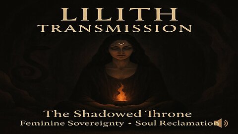 Goddess Lilith Ritual | Shadow Work & Feminine Sovereignty