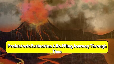 Prehistoric Extinction: A Baffling Journey Through Time #Paleontology #Extinction...