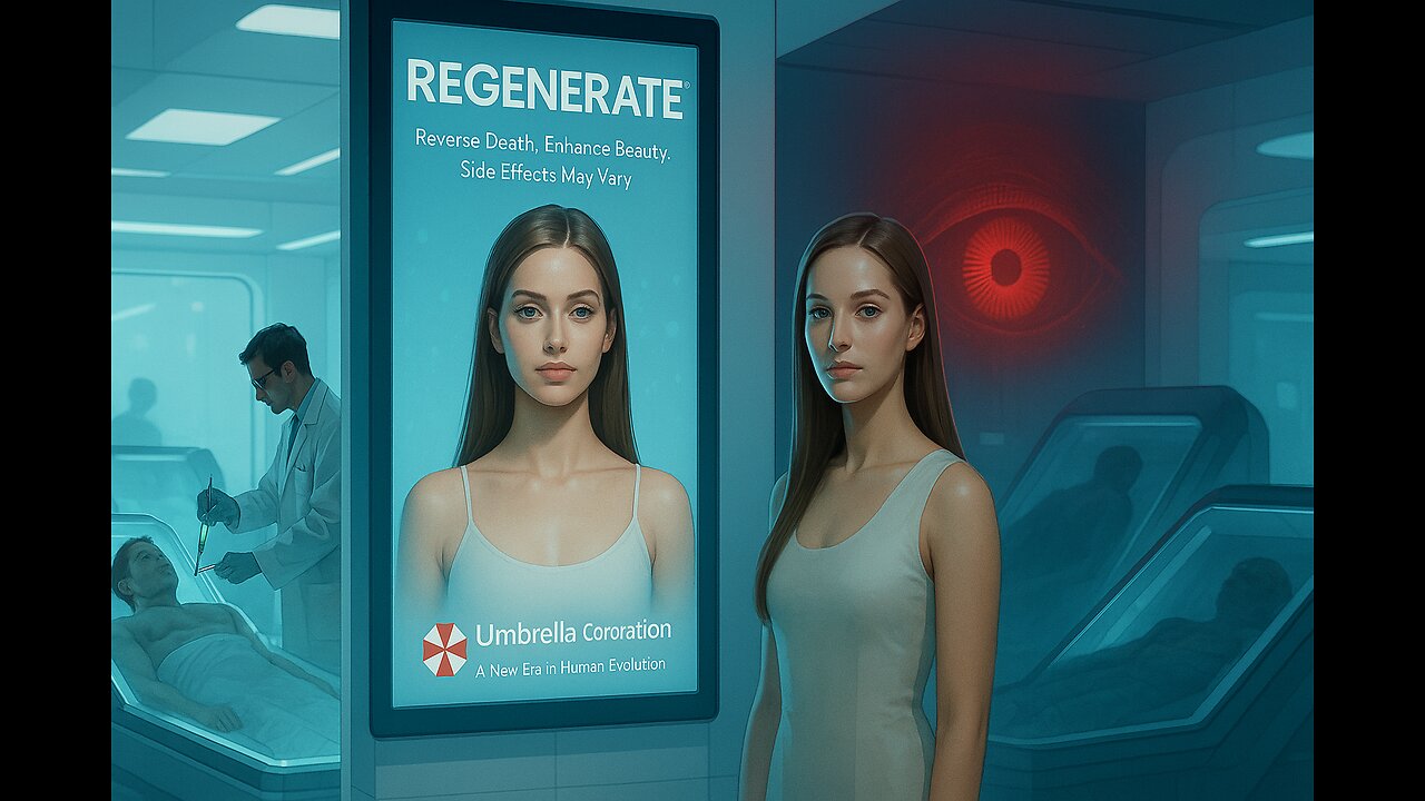 REGENERATE™ “Reverse Death. Enhance Beauty. Side Effects May Vary.” Umbrella Corporation