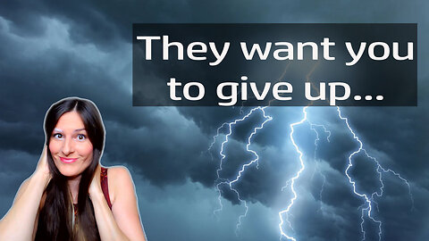 7 ways you are being kept down! (They want you to give up!)