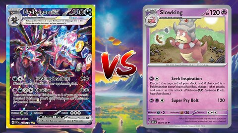 Pokemon TCG Live Hydreigon EX VS Slowking Xatu!!