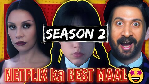 Wednesday Season 2 REVIEW | Netflix | Wednesday Web Series | WEDNESDAY Season 2: Part 1 REVIEW |GWMK