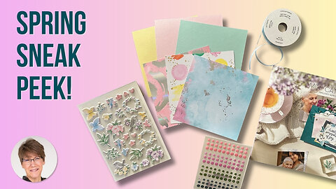 Spring Catalog Sneak Peek: Papers, Sparkle, and More!