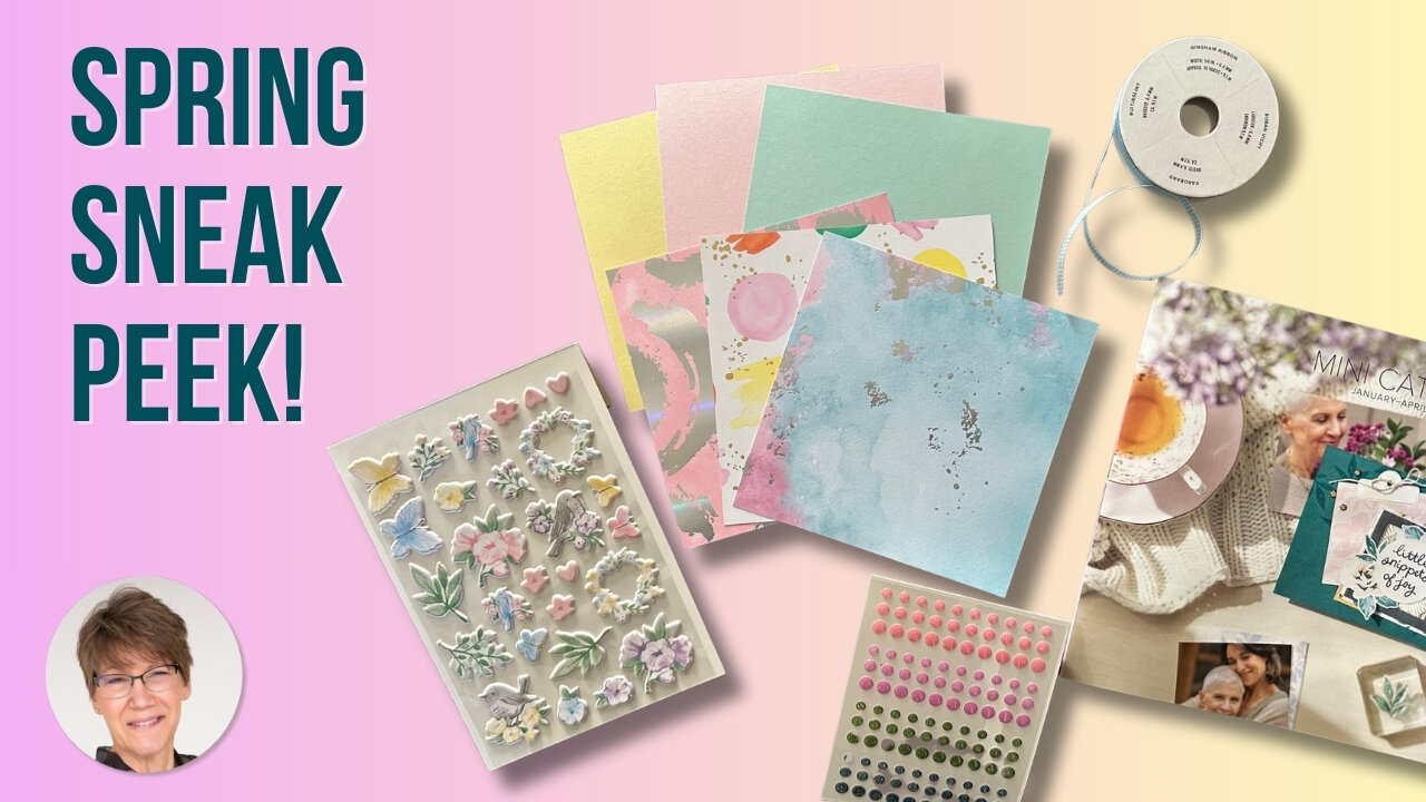 Spring Catalog Sneak Peek: Papers, Sparkle, and More!