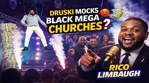 Druski MOCKS Black Mega Churches and Now Everyone’s Triggered 😳💸