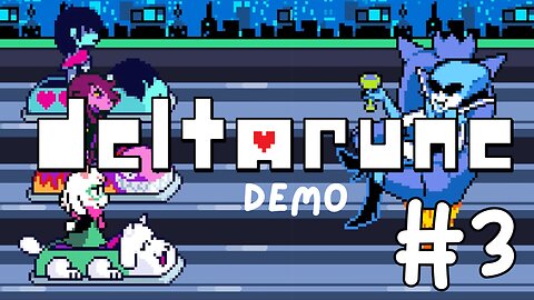 DOING SOME GO KART IN THE CYBERSPACE! - Deltarune part 3 (DEMO)