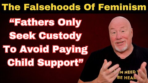 The Falsehoods of Feminism: He Only Wants Custody To Avoid Paying Child Support