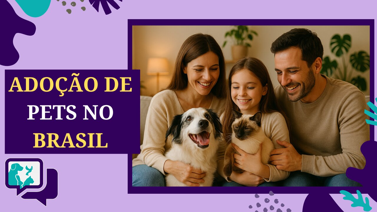 🐶🐱Adoção de Pets: Uma Escolha Cada Vez Mais Comum