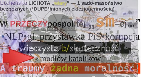 Licheńska LICHOTA „wiary” — 1 s/m bezbożnych (*DUPE*łnionych eklezjogennością)