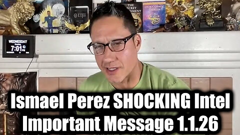 Ismael Perez SHOCKING Intel 1.1.26 - We're Exposing What They Are Planning