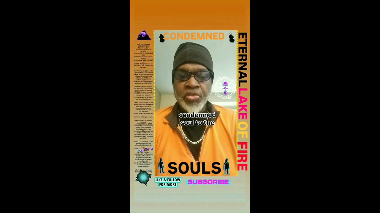 ▪︎CONDEMNED SOULS/ETERNAL LAKE OF FIRE▪︎