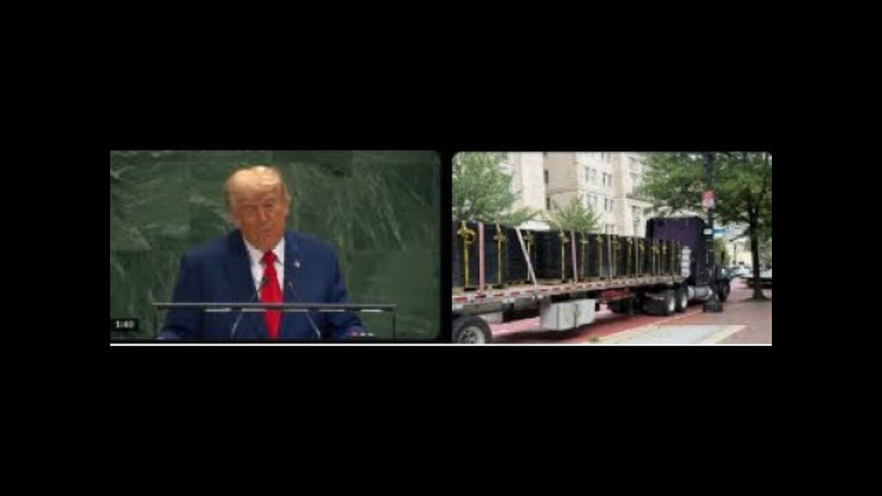 Trump UN Speech Highlights! Routh guilty faces life! DC cement fencing up! 9/24/2025
