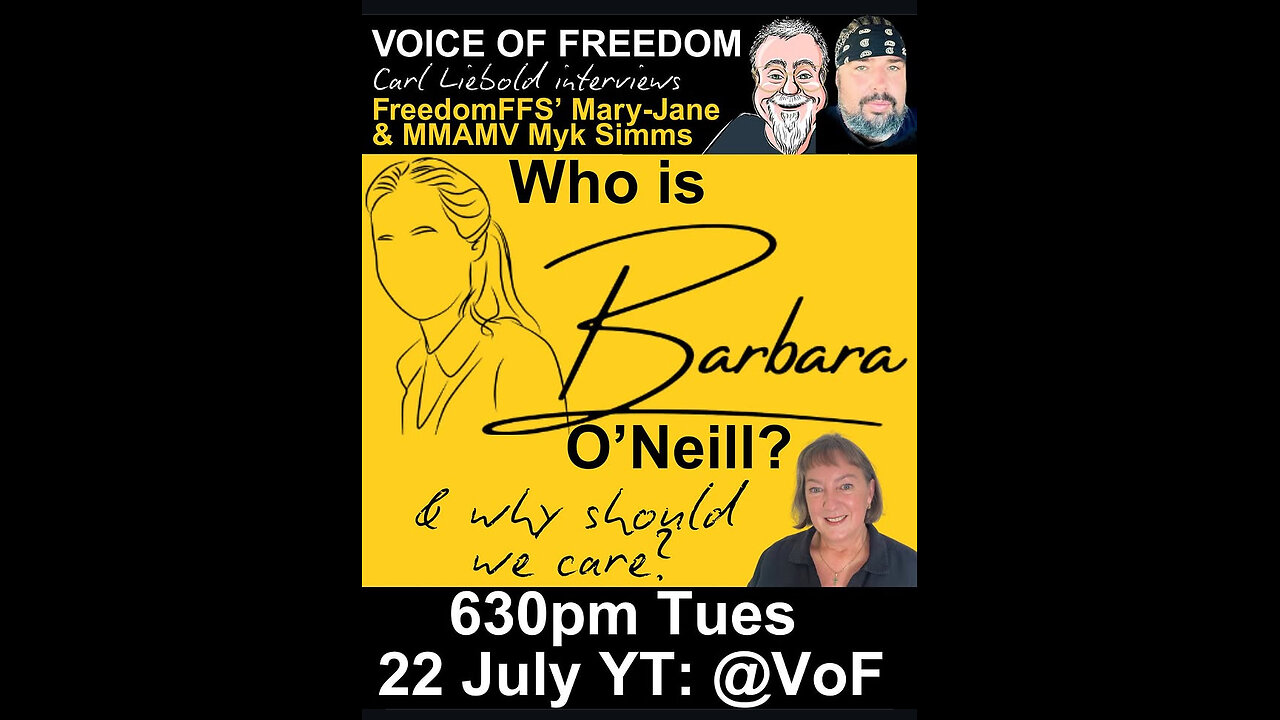 Voice of Freedom July 21 - Running Late - Lots on