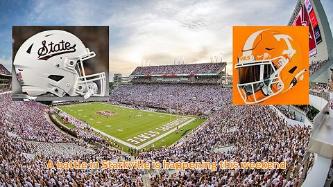 The Vols are heading to Starkville to battle a good Mississippi State
