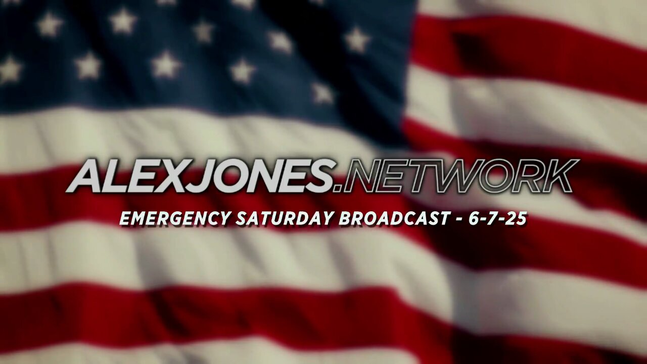 ALEX JONES . NETWORK - AJN LIVE - SPECIAL SATURDAY SHOW - 6/7/2025: Elon Musk Retracts Incendiary Claims Against Trump, Signaling The Destructive Feud May Be Coming To An End! PLUS, The FBI Has Seized Fauci’s Covid-Era Phone