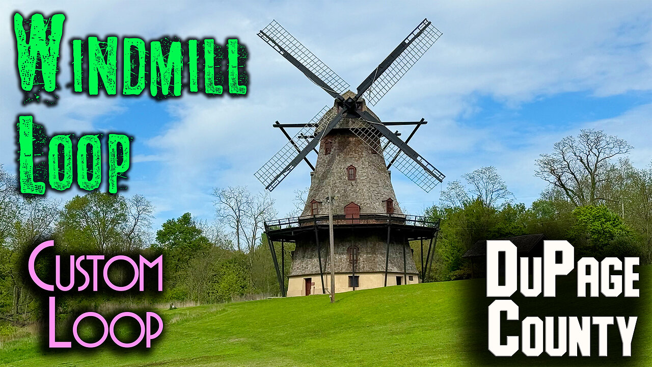 Windmill Loop: Custom Loop Starting at Bartlett Nature Center - Loop Ride - May 2025