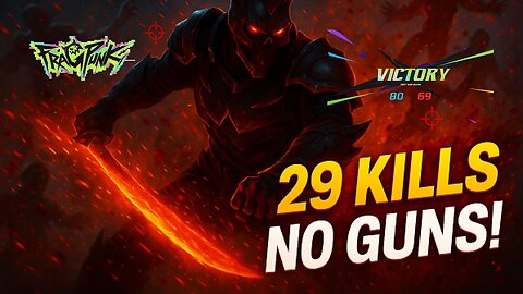 "No Guns, No Problem – 29 Kills Melee Only! 🔪 | FragPunk meal Deathmatch" #trending #viral #gaming