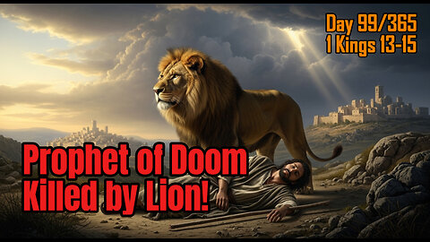 Day 99/365 - King Jeroboam's Altar & Downfall | Rehoboam & Son Mislead Judah #bible #1kings