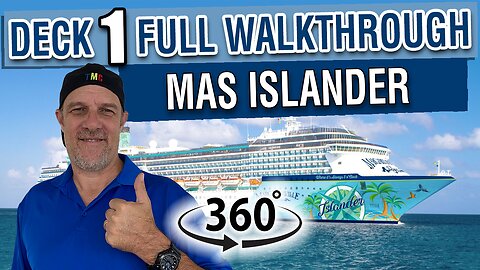 Deck 1 Up Close in 360° | Margaritaville at Sea Islander