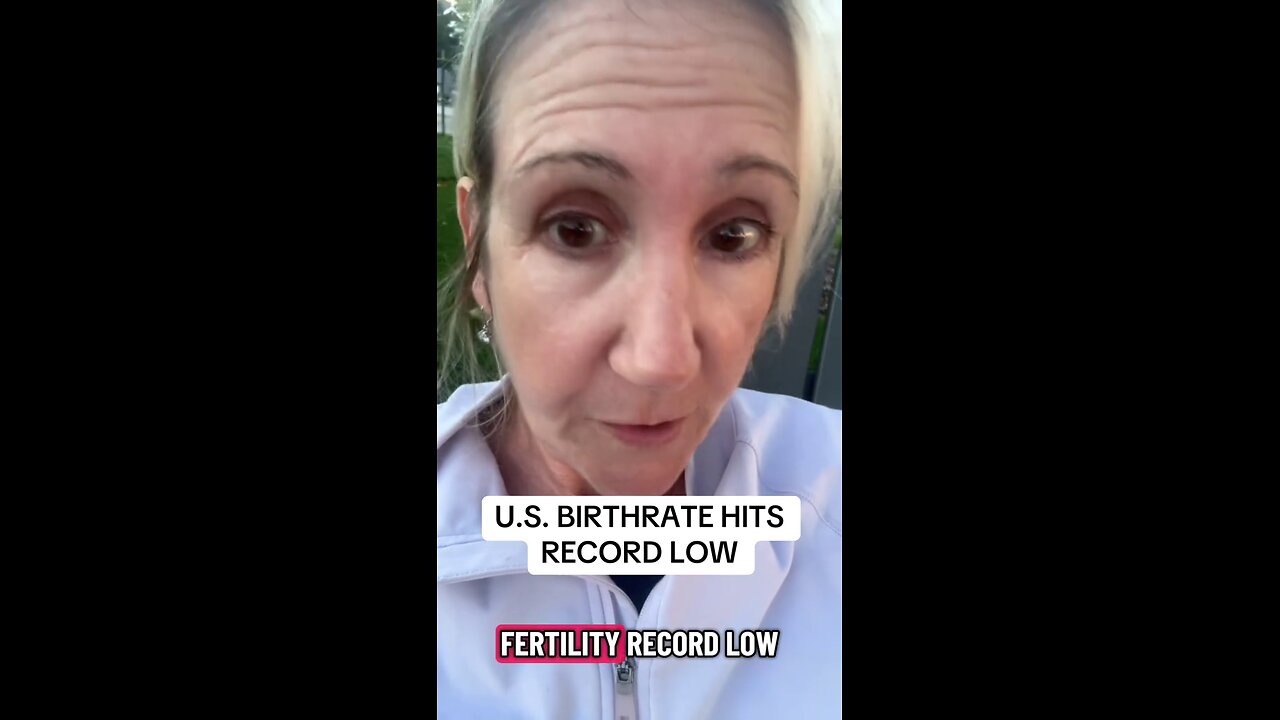 US Birthrate hits Record Low